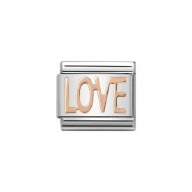 Composable Classic Link "Love" Rose Gold 430107/01