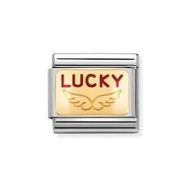 Composable Classic Link "Lucky & Wings" Gold 030284-39 