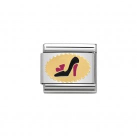 Composable Classic Link "Madame Shoe" Gold  030285-17 