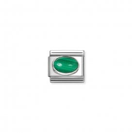Composable Classic Link Malachite Stone 330510/48