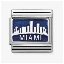 Composable Classic Link "Miami Skyline" Silver  330208-20 