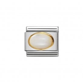 Composable Classic Link "Mother Of Pearl" Gold 030502-12