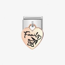 Composable Classic Link "Mum & Flower" Rose Gold 431803-03