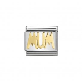Composable Classic Link "Mum" Gold 030107-14