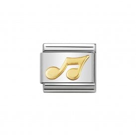 Composable Classic Link "Music Note" Gold 030117-02
