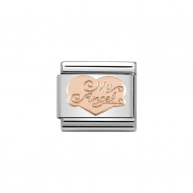 Composable Classic Link "My Angel Heart" Rose Gold 430104-02