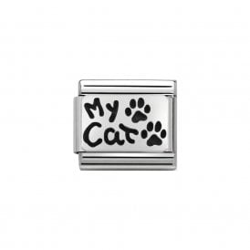 Composable Classic Link "My Cat" Silver 330102-36