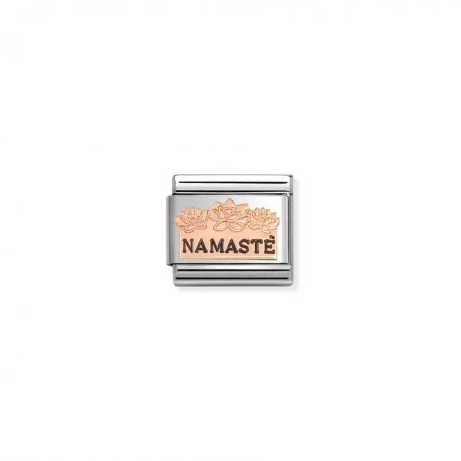 Nomination Composable Classic Link Namaste & Flowers 430202/43
