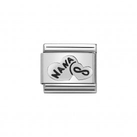 Composable Classic Link "Nana Infinity" Silver 330101-19