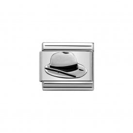 Composable Classic Link "Panama Hat" Silver 330202-46