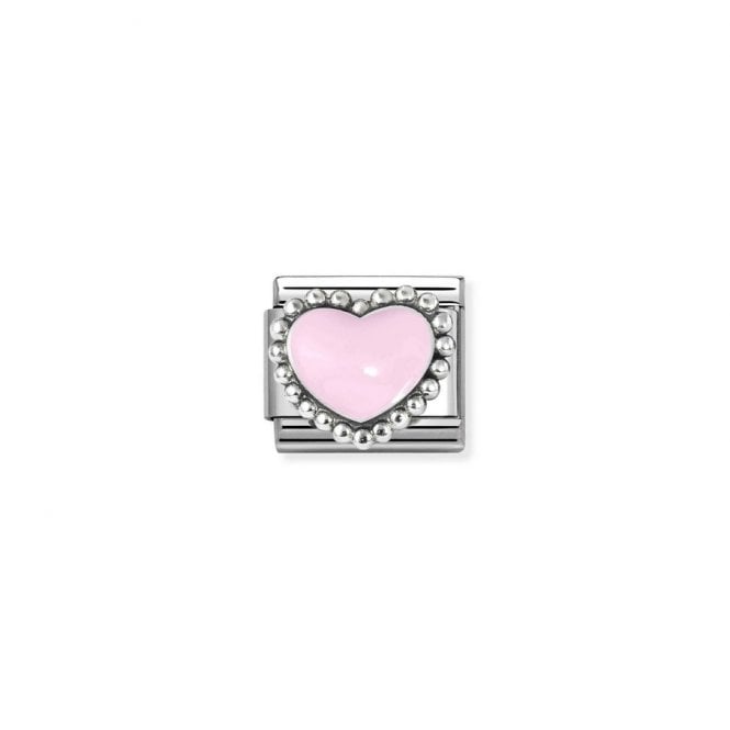 Nomination Composable Classic Link Pastel Pink Heart 330204/33