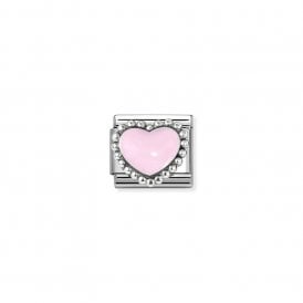 Composable Classic Link Pastel Pink Heart 330204/33