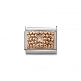 Composable Classic Link "Pebbles" Rose Gold CZ 430303-04
