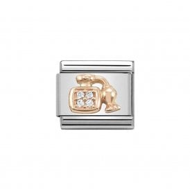 Composable Classic Link "Perfume" Rose Gold CZ 430302-30