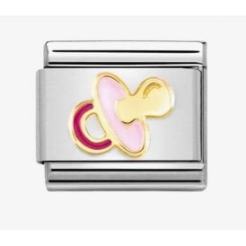 Composable Classic Link "Pink Dummy" Gold 030272-62 