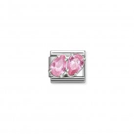 Composable Classic Link Pink Twin Drops 330329/10