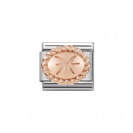 Composable Classic Link "Pisces" Rose Gold 430109-12