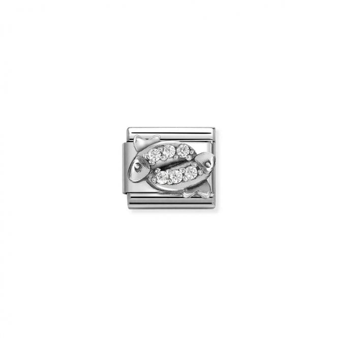 Nomination Composable Classic Link Pisces with CZ 330326/12