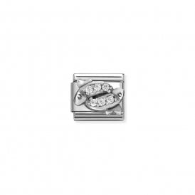 Composable Classic Link Pisces with CZ 330326/12