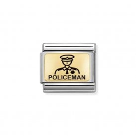 Composable Classic Link "Policeman" Gold 030166-22 