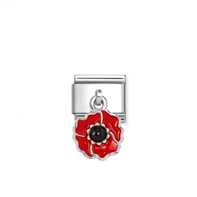 Nomination Composable Classic Link Poppy Pendant Charm 331805/24