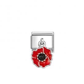 Composable Classic Link Poppy Pendant Charm 331805/24