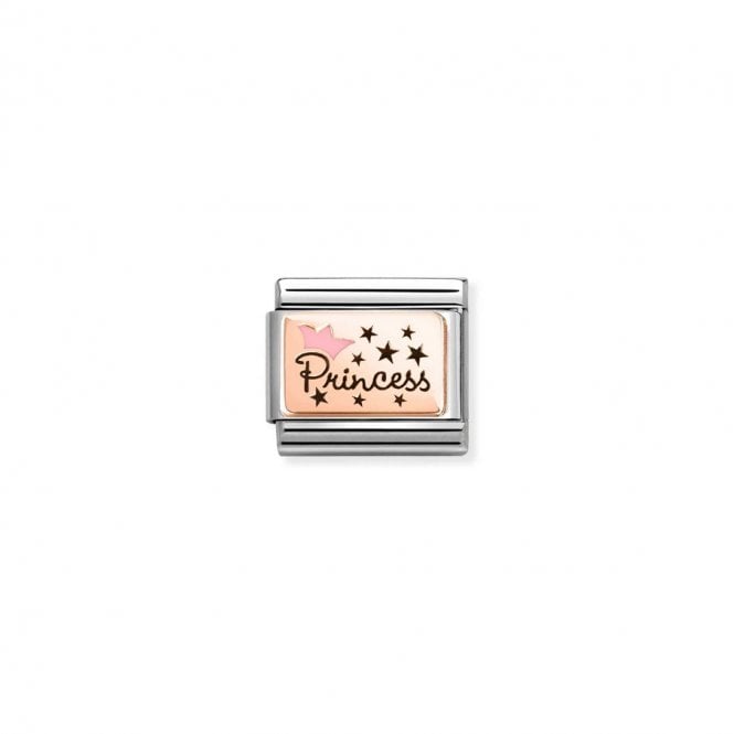 Nomination Composable Classic Link Princess Pink Crown 430204/02