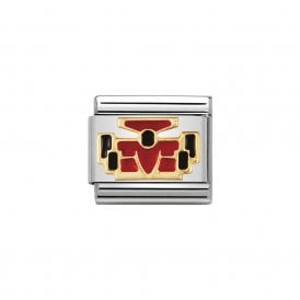 Composable Classic Link "Racing Car" Gold 030203/23 