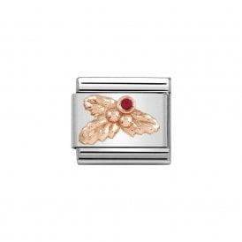 Composable Classic Link "Red Berry" Rose Gold 430305-22