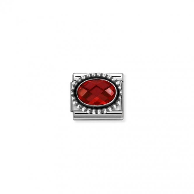 Nomination Composable Classic Link Red CZ Vintage Effect 330607/005