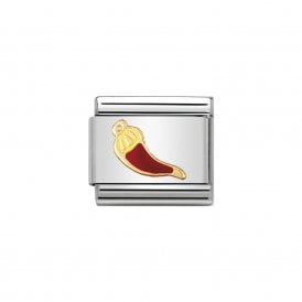 Composable Classic Link "Red Horn" Gold 030205-24