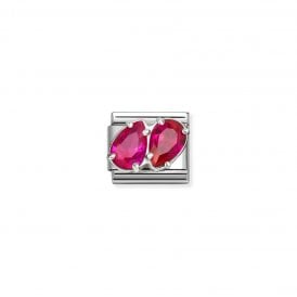 Composable Classic Link Red Twin Drops 330329/11
