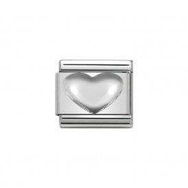 Composable Classic Link "Risen Heart" Silver 330106/01