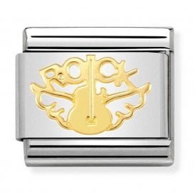 Composable Classic Link "Rock Angel" Gold 030162-48