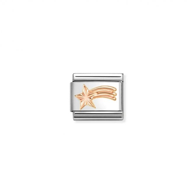 Nomination Composable Classic Link Rose Gold Shooting Star Etched 430104/58