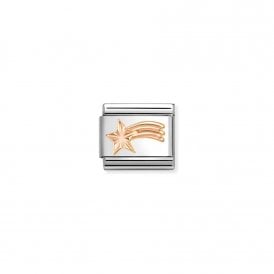 Composable Classic Link Rose Gold Shooting Star Etched 430104/58
