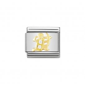 Composable Classic Link "Sagittarius" Gold & CZ 030302-09