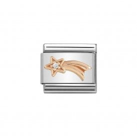 Composable Classic Link "Shooting Star" Rose Gold CZ 430305-21