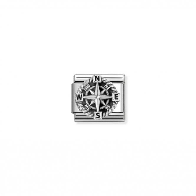 Nomination Composable Classic Link Silver Compass Charm 330114/01