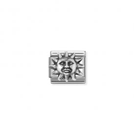 Composable Classic Link Silver Sun Charm 330114/04