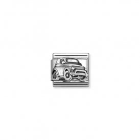 Composable Classic Link Silver Vintage Car Charm 330114/02