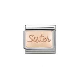 Composable Classic Link Sister Rose Gold 430101/38