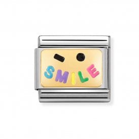 Composable Classic Link "Smile" Gold 030284-56
