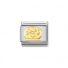 Composable Classic Link "Snowglobe" Gold 030149-40