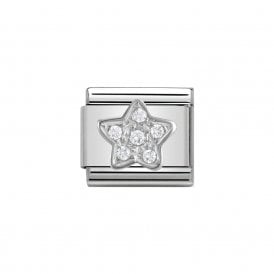 Composable Classic Link "Star" Silver & CZ 330304-02