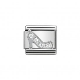 Composable Classic Link "Stiletto" Silver & CZ 330304-09