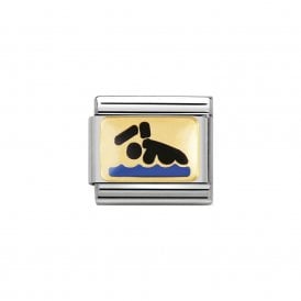 Composable Classic Link "Swimmer" Gold 030287-01