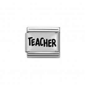 Composable Classic Link "Teacher" Silver 330102-39