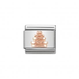 Composable Classic Link "Tiered Cake" Rose Gold 430106-02