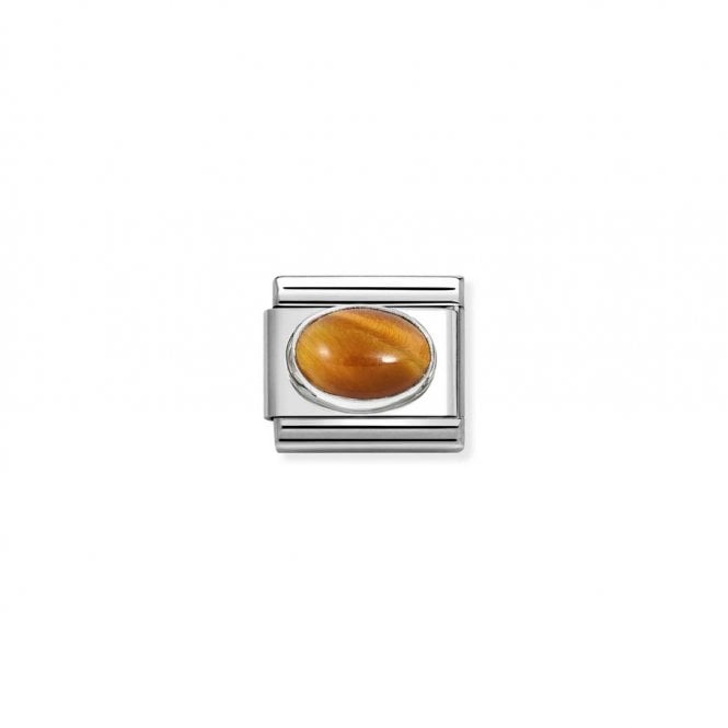 Nomination Composable Classic Link Tiger Eye Stone 330510/41